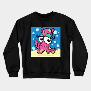 Cool Squid Game Design Crewneck Sweatshirt